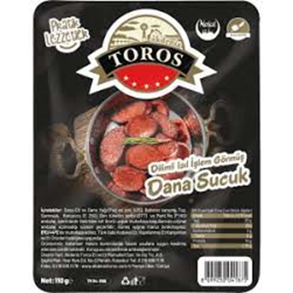 Toros Dilim Dana Sucuk 110 Gr